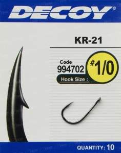 Гачки Decoy KR-21 Black Nickeled Фотографія